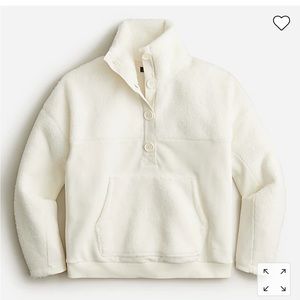 J. Crew Sherpa pullover, brand new